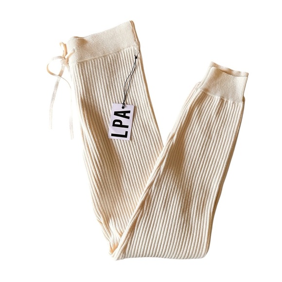 2 for $20 😍 NWT LPA Wide Rib Jogger – Neutral – Size XS - Picture 5 of 10